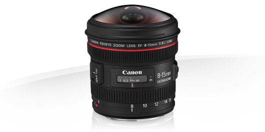 Canon EF 8-15mm f/4L Fisheye USM - Lenses - Camera & Photo lenses