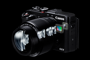 Transparent Film Protecteur Extrêmement résistant Anti-Empreinte Digitale sans Bulles SWIDO Film de Protection décran pour Canon Powershot G3 X Crystal-Clear 