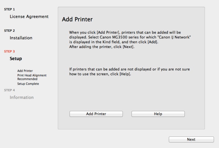 canon ij network tool not detecting printer